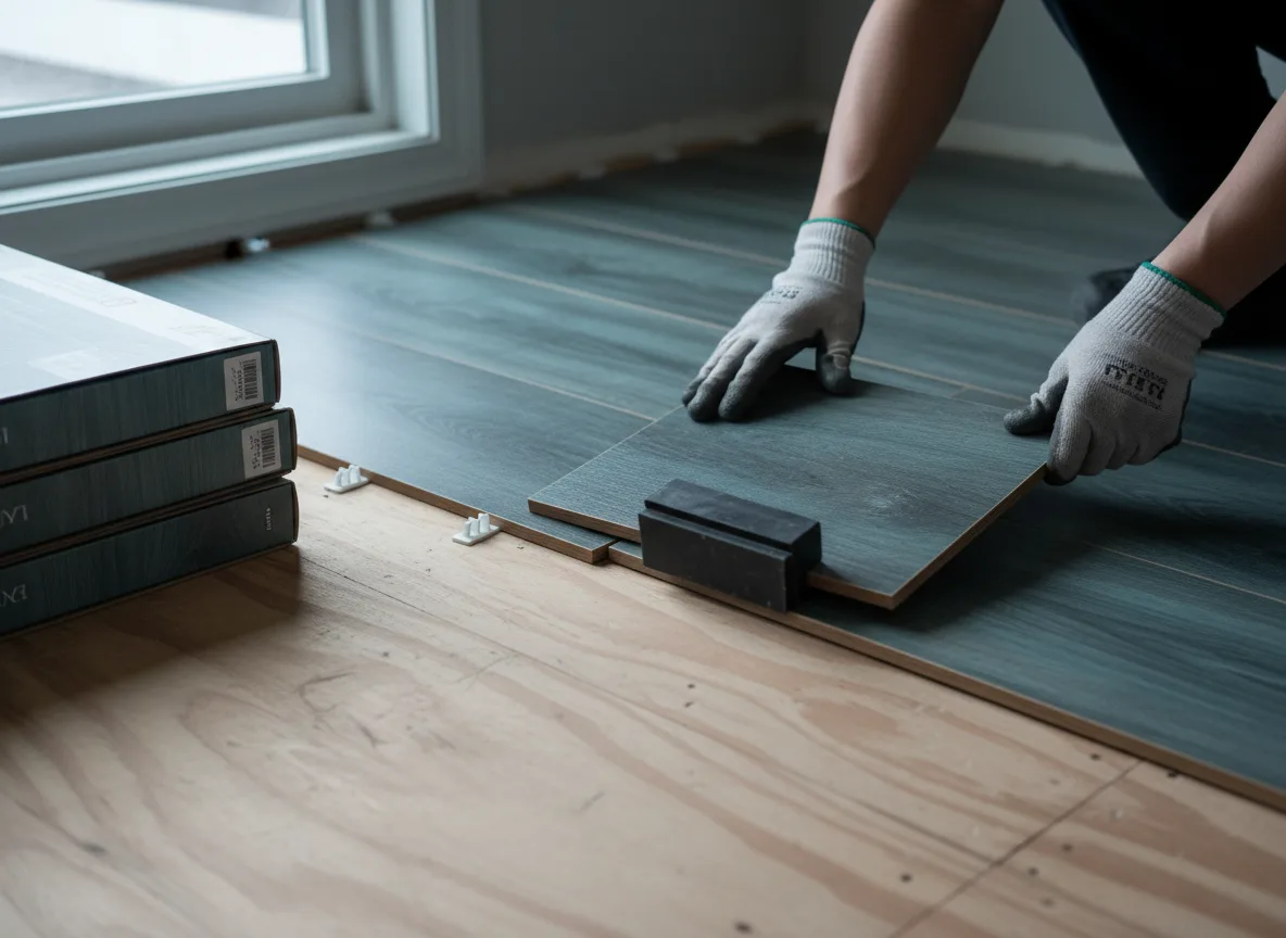 Luxury Vinyl Plank Installation company in Webberville, MI